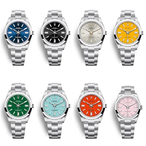 best rolex oyster perpetual color|Rolex Oyster Perpetual color chart.